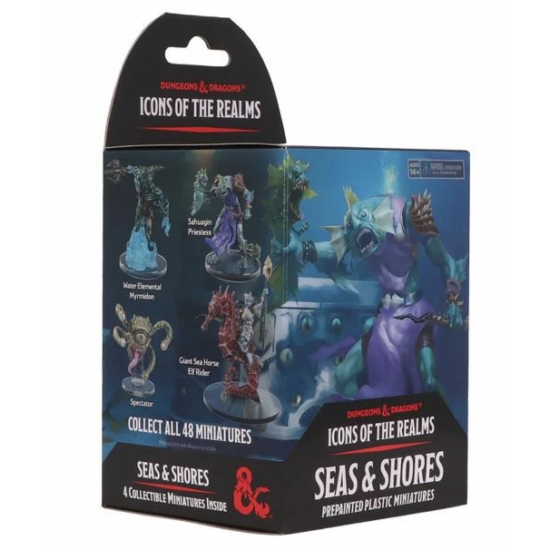 Dungeons & Dragons Miniatures: Seas & Shores booster