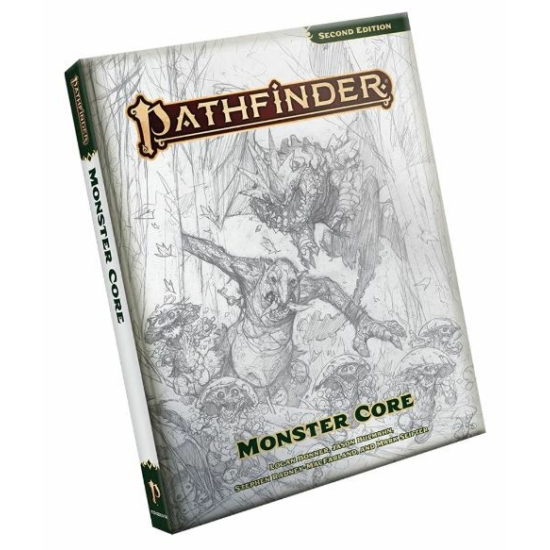 Pathfinder 2nd Edition: Monster Core Rulebook (Sketch Cover Edition)