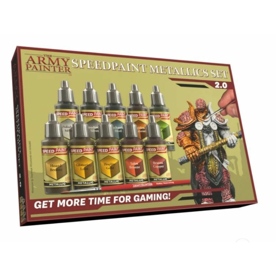 Army Painter Speedpaint Metallic Set 2.0