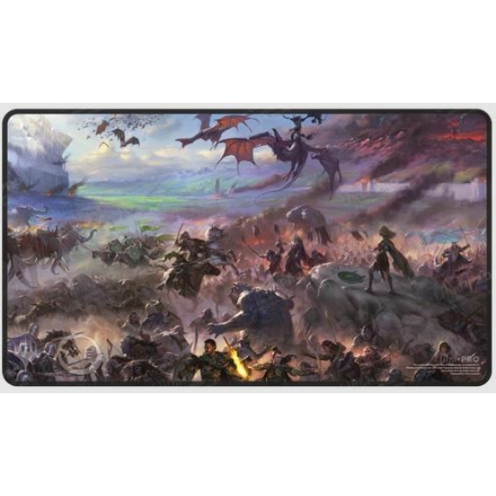 The Lord of the Rings: Black Stitched Magic: The Gathering Playmat