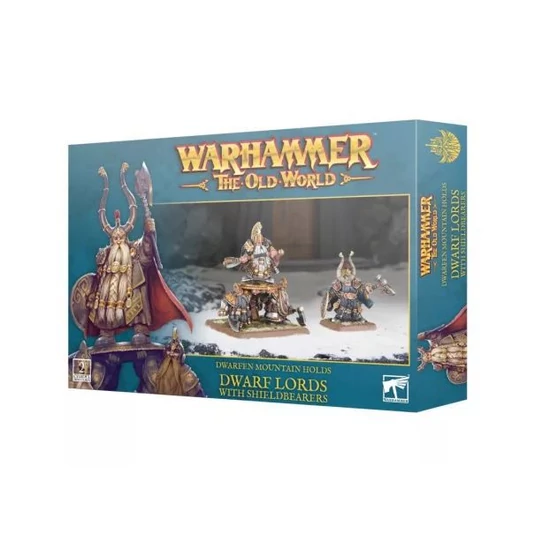 Warhammer: The Old World - Dwarfen Mountain Holds Dwarf Lords with Shieldbearers