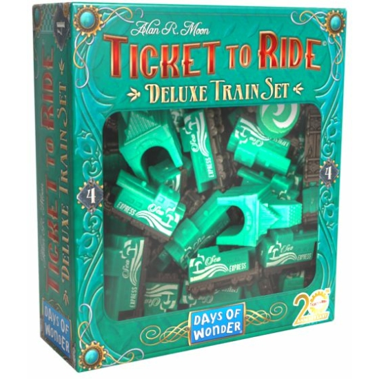 Ticket to Ride: Deluxe Train Set - Zöld