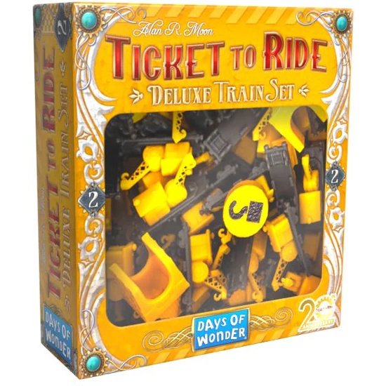 Ticket to Ride: Deluxe Train Set - Sárga