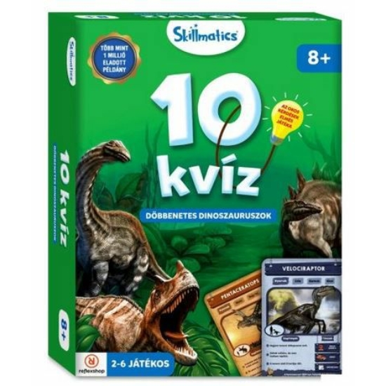 10 kvíz: Döbbenetes dinoszauruszok