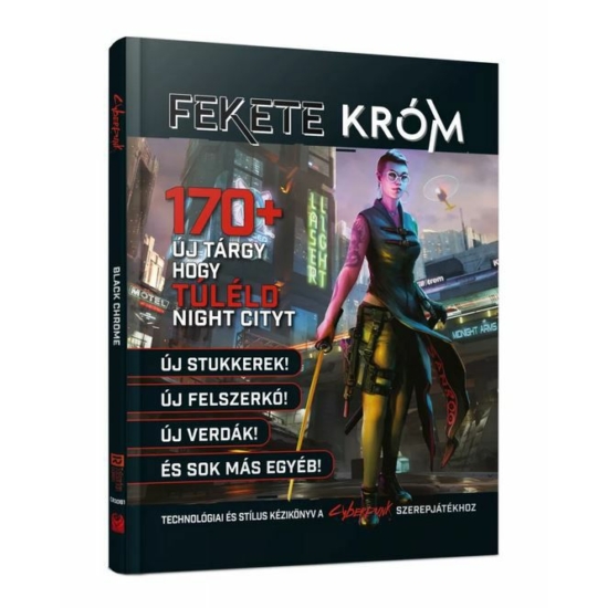 Cyberpunk RED Szerepjáték - Fekete Króm