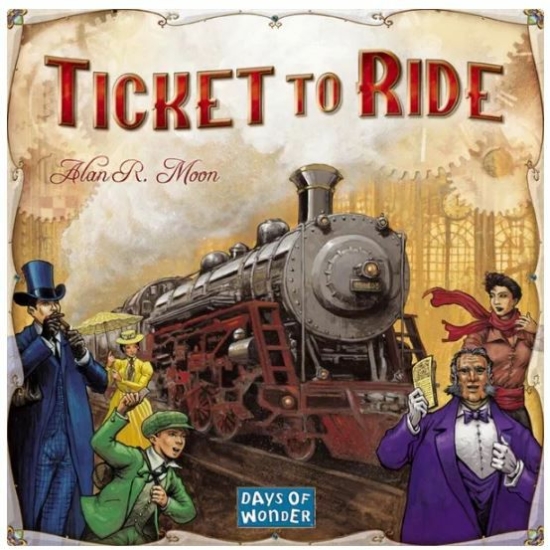 Ticket to Ride: USA (skandináv kiadás)