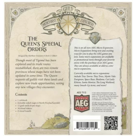 The Guild of Merchant Explorers: The Queen's Special Orders kiegészítő