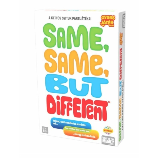 Same, Same, But Different társasjáték