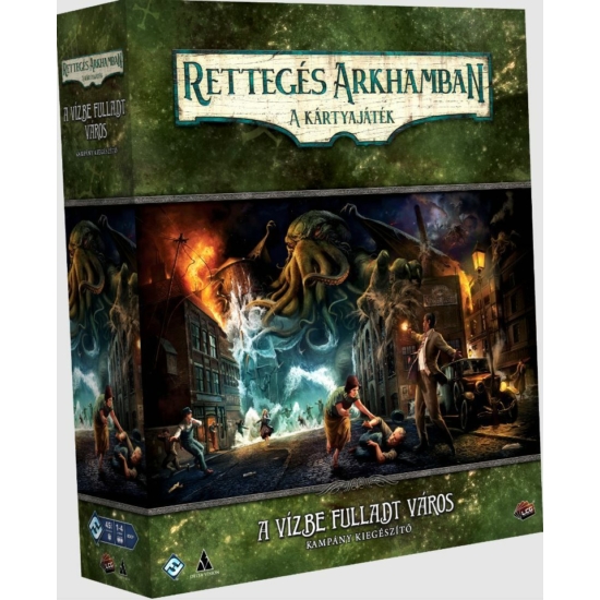 Rettegés Arkhamban - A kártyajáték: A vízbe fulladt város kampány kiegészítő