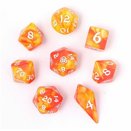 Dobókocka készlet Fae Candy (8 db-os szett)