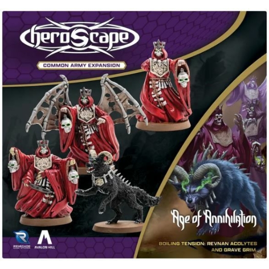Heroscape: Revnan Acolytes & Grave Grim Common Army Expansion