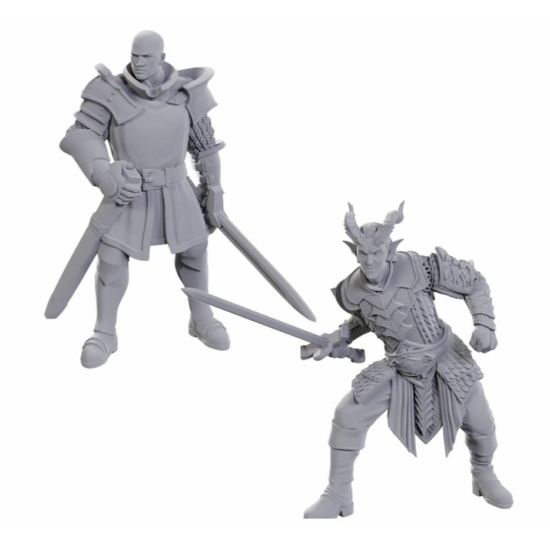 D&D Nolzur's Special Edition Miniatures: Baldur's Gate 3 - Ulder Ravengard & Zevlor