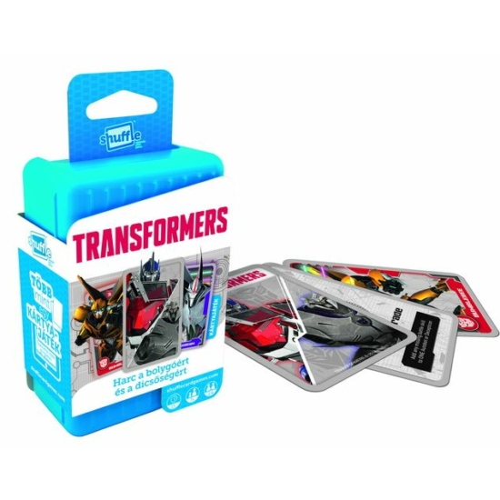 Shuffle -Transformers Harc a bolygóért és a dicsőségért -kártyajáték