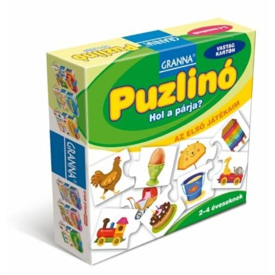 Az első játékaim Puzzlinó – Hol a párja?