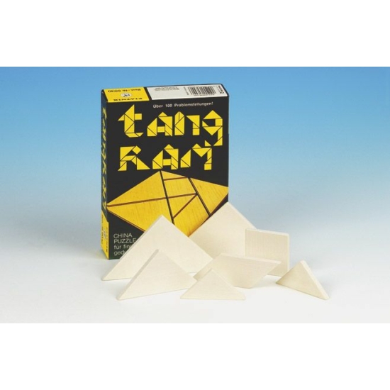 Tangram, zöld dobozos