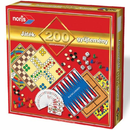 Játékgyűjtemény 200 db-os - Noris