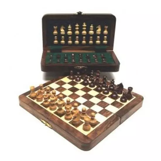 Fa sakk-készlet mágneses 20*10 cm - 670947