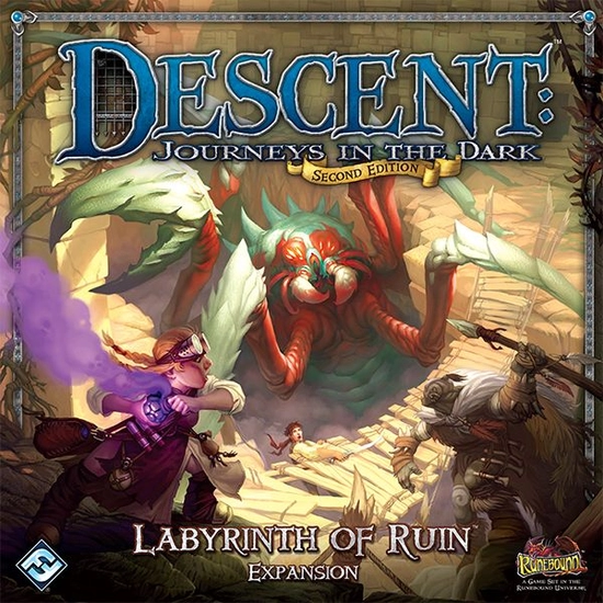 Descent 2nd edition - Labyrinth of Ruin kiegészítő