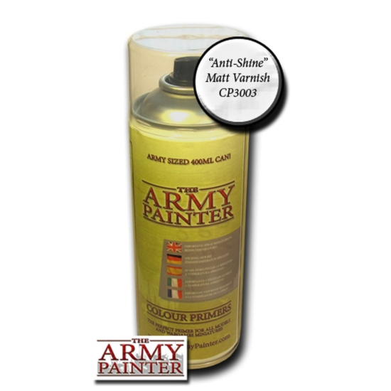 Army Painter Anti-shine Matt Varnish spray (400 ml)