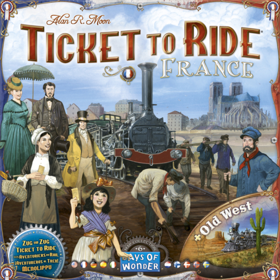 Ticket to Ride Map Collection 6: France & Old West