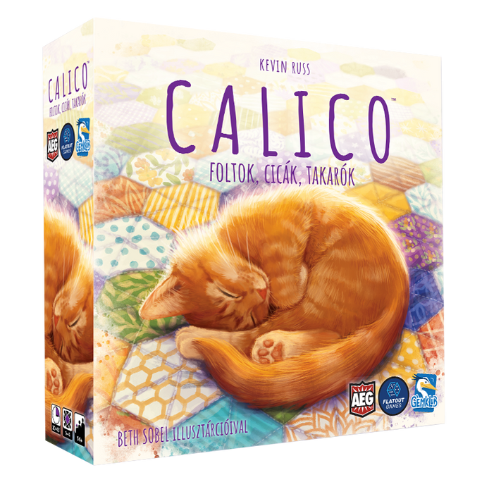 Calico - Foltok,cicák,takarók családi társasjáték
