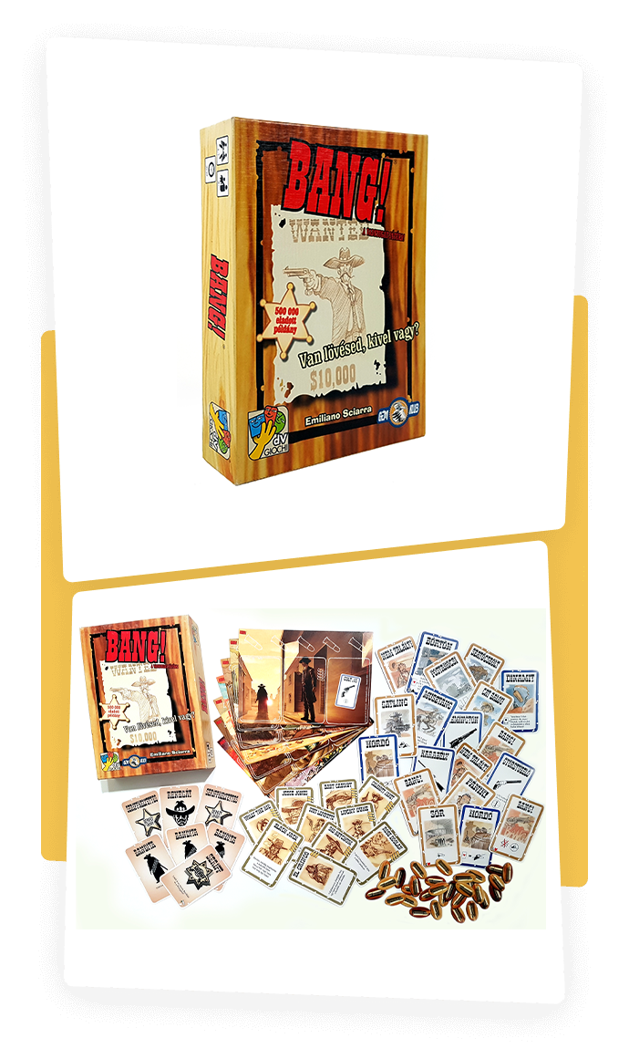 Gemklub Top 50 – Bang! család