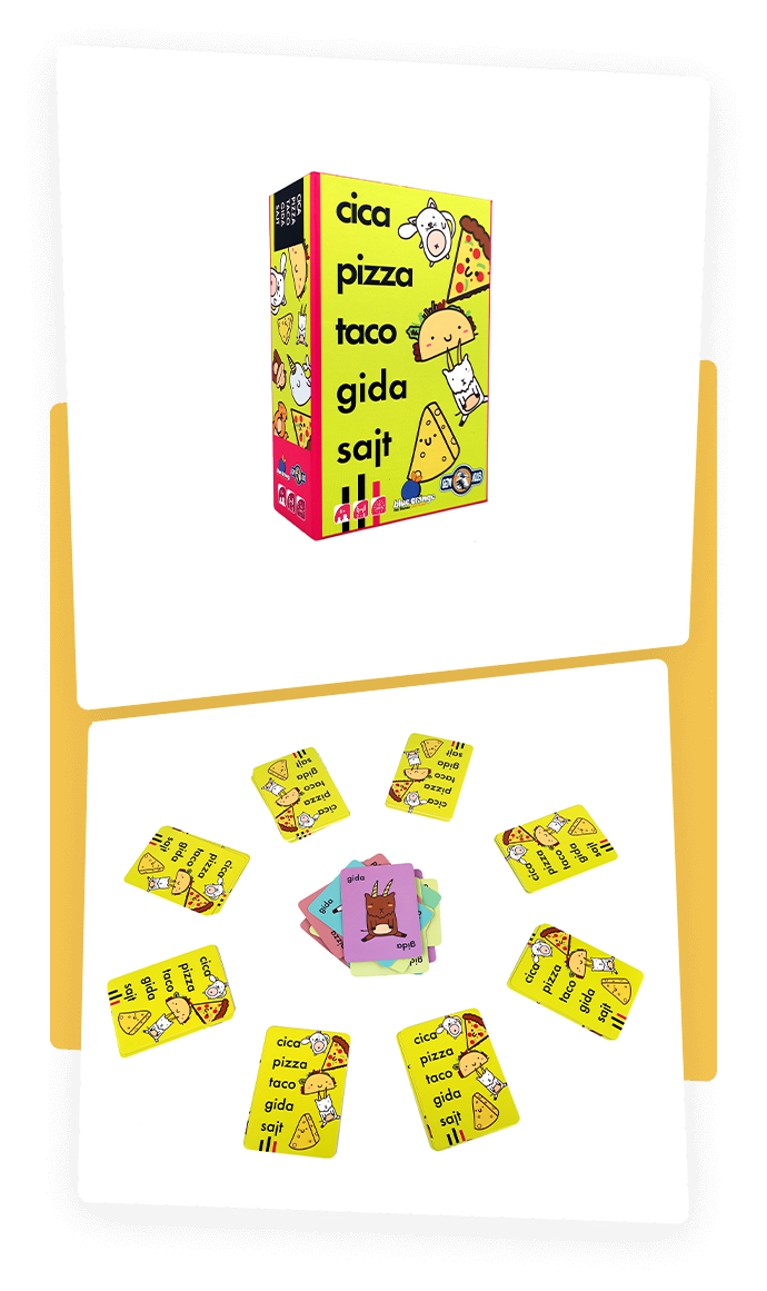 Gemklub Top 50 – Cica, pizza, taco, gida, sajt