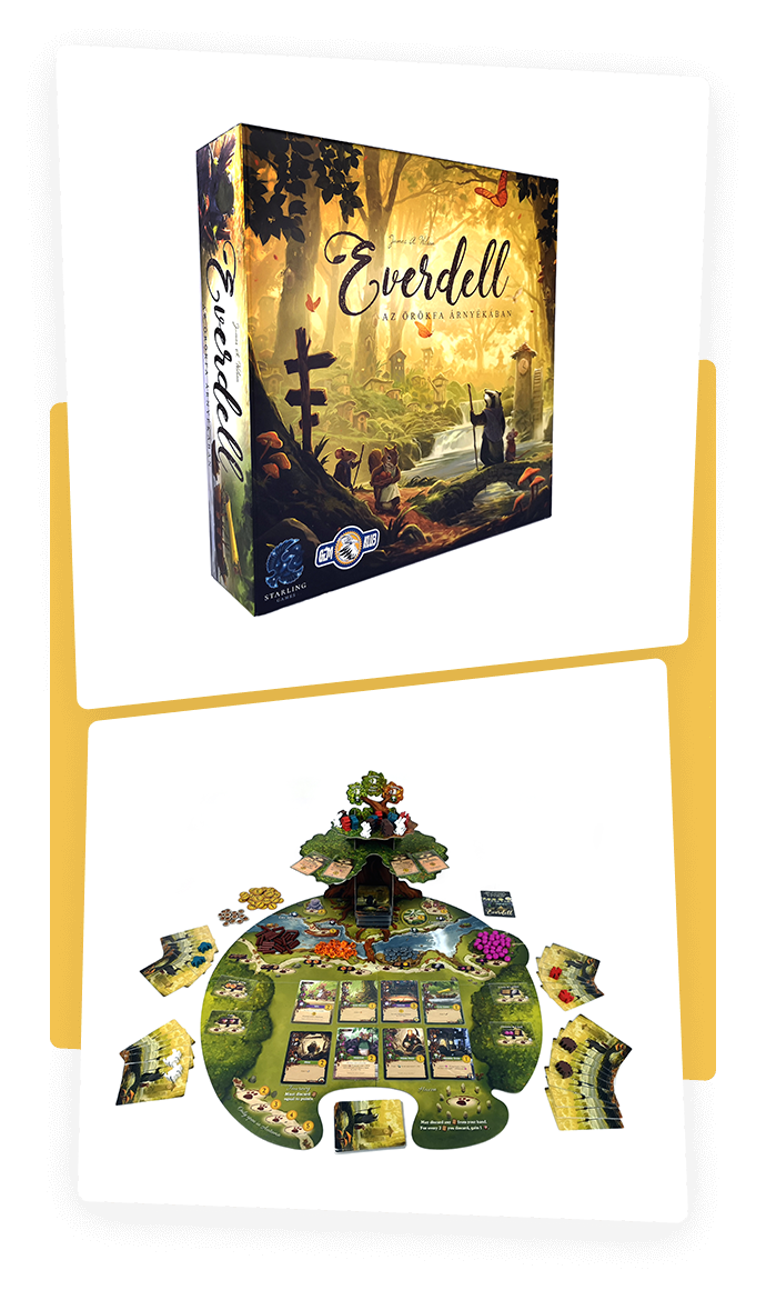 Gemklub Top 50 – Everdell – Az Örökfa árnyékában