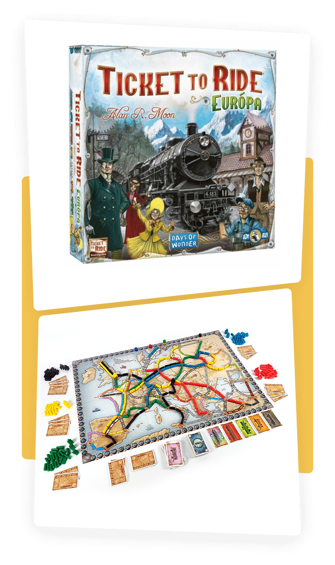 Gemklub Top 50 – Ticket to Ride Európa