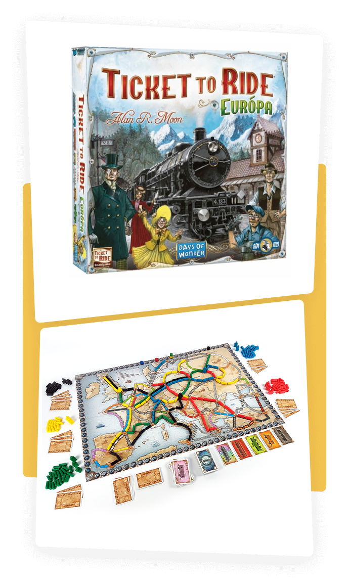 Gemklub Top 50 – Ticket to Ride Európa