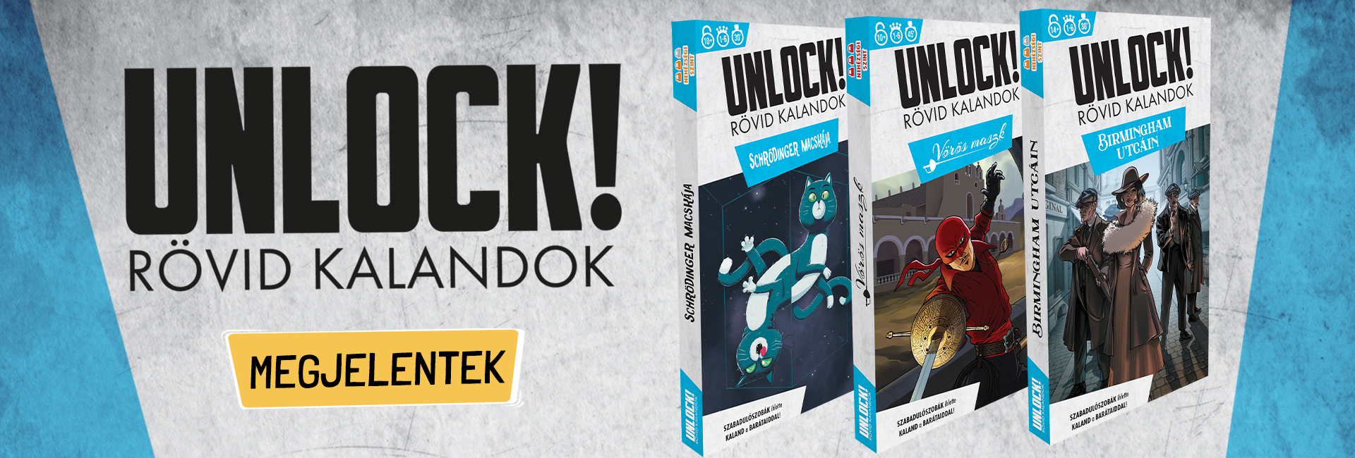 Unlock rövid kalandok